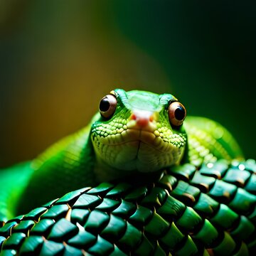 green tree python