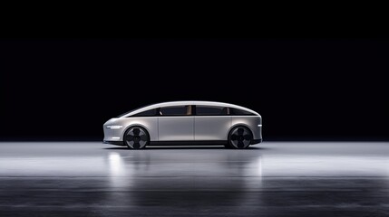 Obraz na płótnie Canvas Unveiling the Future: A Journey into the Realm of Futuristic Concept Cars. Generative AI