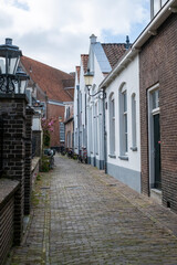 Fototapeta na wymiar Amersfoort city, monumental and historic city center. Holland.