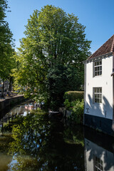 Fototapeta na wymiar Amersfoort city, monumental and historic city center. Holland.