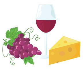 wine and cheese 