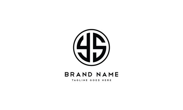 Letter YS Logo Design Monogram