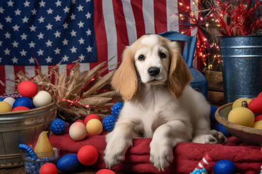 Happy 4th of July Dog