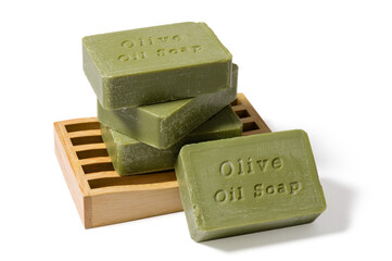 Natural hand made organic olive oil soap