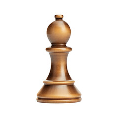 Fototapeta na wymiar Chess Pawn isolated on transparent or white background, png