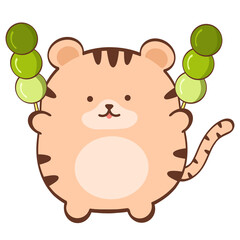 Tiger and Dango
