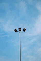 Obraz premium Street lights under the sky