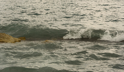 Coast of Mediterranean sea.