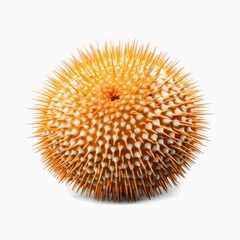 Sea urchin Water Animal. Isolated on White Background. Generative AI.