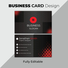 Luxury business card design which is fully editable