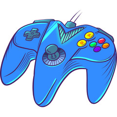 retro video game controller © gilarric