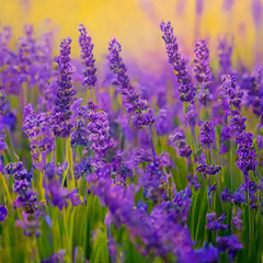 field of lavender,  Al generated art