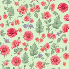 Seamless patterns of flowers and trees and ,  repeating patterns design, fabric art, flat illustration, highly detailed clean, vector image, photorealistic masterpiece, professional photography,  © Jala