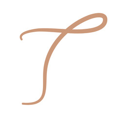 Earthworm Logo, Isolated Earthworm on White Background