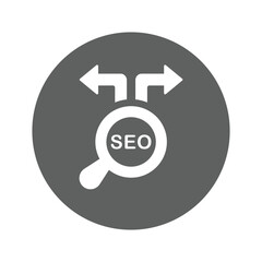 Seo Direction icon.