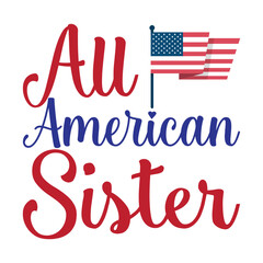 4th July shirt design Print template happy independence day American typography design.