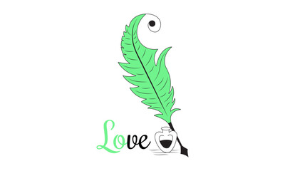 leaf vector illustration design