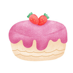 cheesecake with strawberry