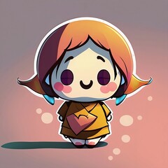 Artwork anime kawaii