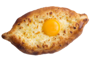 Adjarian khachapuri Georgian national pastry