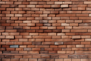 Obraz premium Brickwall background wallpaper with red bricks 