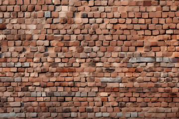 Obraz premium Brickwall background wallpaper with red bricks 
