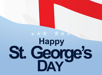Fototapeta premium St. George's day card. vector