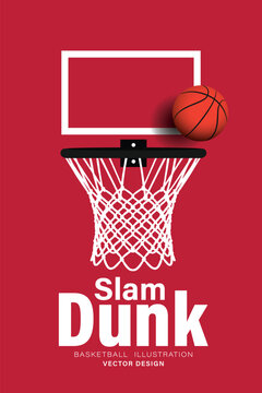 poster template for a basketball tournament design. sport concept. vector illustration