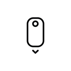 Scroll down - computer mouse icon. - vector illustration