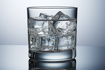 Ice glass, Generative AI