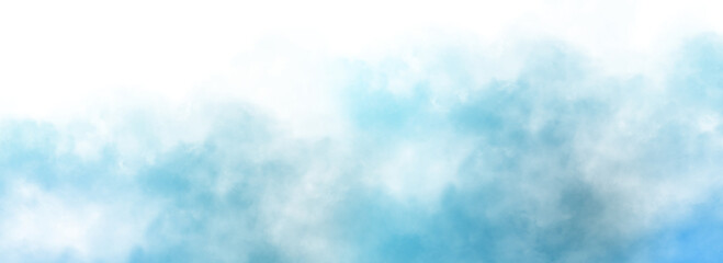 Smoke misty fog on isolated Texture overlays. Design element.