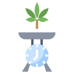 MARIJUANA SCALE line icon,linear,outline,graphic,illustration