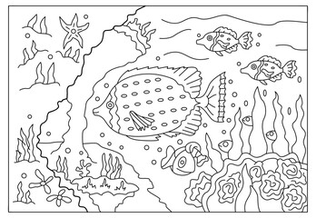 Adventure Coloring Book Animal Kingdom and Wild Safari