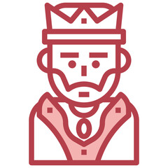 king line icon,linear,outline,graphic,illustration