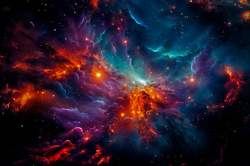 Lights of space (Generative AI)