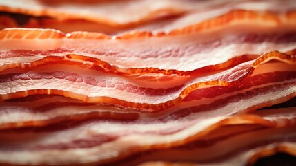 Bacon in a grocery store - food photography