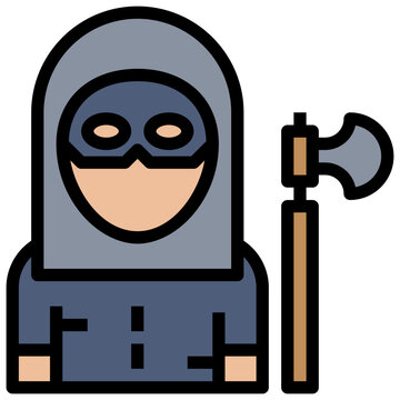 recommend clip art: death line icon,linear,outline,graphic,illustration