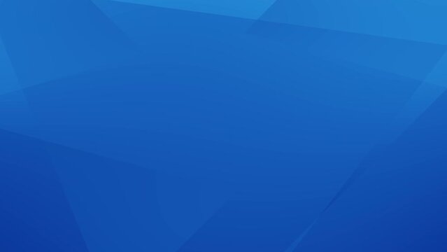 abstract blue background with triangles shape rotating motion design seamless loop animation