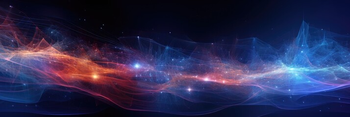 Artificial Intelligence Network Visualization in Space