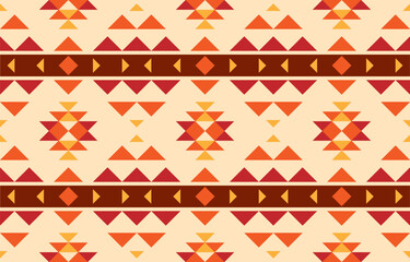 Geometry  indigenous pattern. Native American pattern ethnic art concept. Design for abstract, American style, fabric, boho, geometric, ornament, ikat, texture, vector, ornament, retro, seamless.