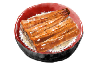 水彩の蒲焼き01_2