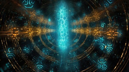 Eco-Friendly AI Network in a Digital Vortex