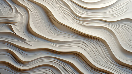 Textured raw white background created with Generative AI technology