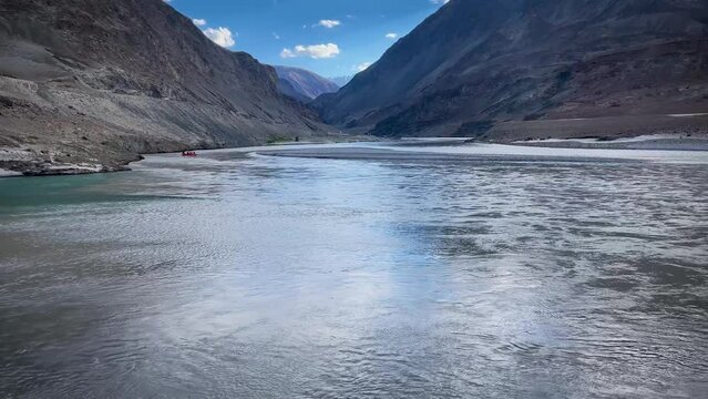 Indus river Leh - Ladakh India