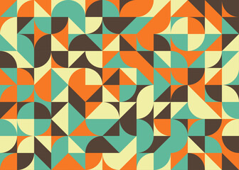 Abstract Geometric Pattern generative computational art illustration