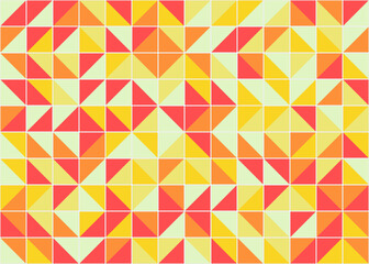 Abstract Geometric Pattern generative computational art illustration