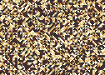 Abstract Geometric Pattern generative computational art illustration