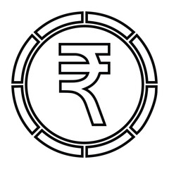 Dollar currency, dollar coin, money icon