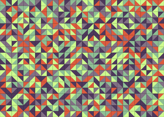 Abstract Geometric Pattern generative computational art illustration