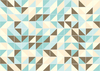 Fototapeta premium Abstract Geometric Pattern generative computational art illustration